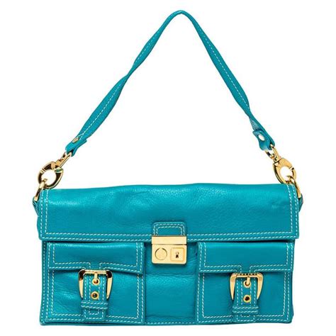 celine turquoise bag